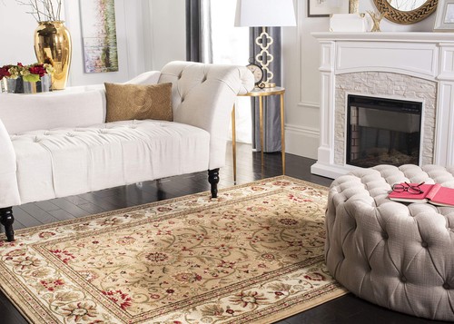 Area rug 6 beige ivory - area, 3